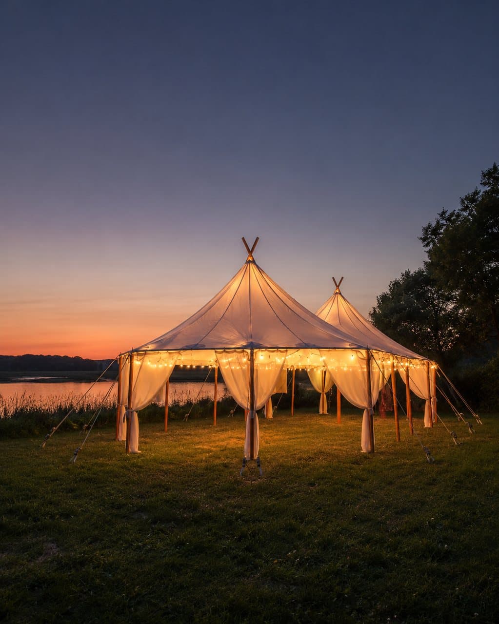 44x83 Sailcloth Tent
